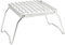 Klappbarer Edelstahl Grillrost Picknickkocher Lagerfeuer Ständer Grills Camping Grills Rost mit klappbarem Bein