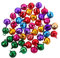 DIYEAH Dekorative Glocken Bastelglocken Ornamente 10 Mm 100-teiliges Set Zum Basteln Party-Dekoration Weihnachtsbaum- Weihnachtsdeko