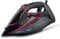 Tower T22032RED Steam Iron with Ceraglide XL Ceramic Soleplate, Adjustable Temperature Control, Anti-Drip & Anti-Calc, Auto Shut Off 350ml Water Tank, 3100W, Red & Black