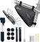 NDakter Fahrrad Reparaturset Fahrradtasche Rahmen, 2L Dreieckstasche Fahrrad Wasserdicht Rahmentasche mit Werkzegset 16-in-1 Multitools und Flickzeug Set, Fahrradpumpe, Reifenheber, Leimfreie Reifen