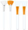 4 Pcs Face Mask Brush, Soft Fan Brushes for Applying Serum, Mud Masks & Creams(2Pcs Fiber Bristles, 2Pcs Soft Silicone)