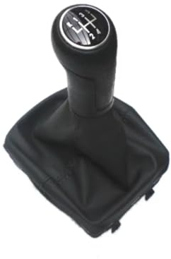 Auto Schaltknauf Für VW Für Polo 9N 9N2 2002 2003 2004 2005 2006 2007 2008 2009 Auto Styling 5 Geschwindigkeit Auto Schaltknauf Mit Gaitor Schaltknäufe