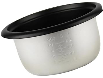 Taza de arroz interior de olla de arroz de aluminio olla de arroz eléctrica forro de reemplazo ollas de cocina antiadherentes ollas de horneado fáciles de limpiar ollas de cocina antiadherentes de