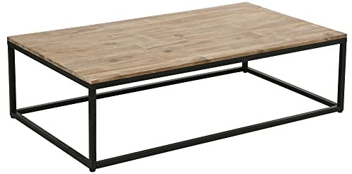 Atmosphera - Table Basse Edena - métal et Bois d'acacia