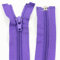 12 - 28 Open Ended NO:5 Nylon ZIPS *9 Sizes & 17 Colours* Zippers Sewing Craft (Purple 5170, 24 Inch)
