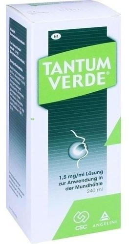TANTUM VERDE 1,5 mg/ml Lösung z.Anw.i.d.Mundhöhle 240 ml