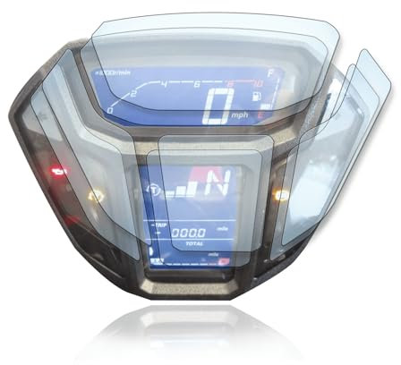 Moto Screenies Pellicola protettiva per tachimetro adatta per CRF 1000L Africa Twin1x Ultra Clear / 1x Anti Glare