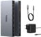 USB C Docking Station Mit 65W Netzteil - Laptop Dockingstation Triple Display Mit 4K Dual HDMI, DP, 100W PD, Ethernet, 10Gbps USB 3.1, 3 USB3.0, SD/TF, Audio/Mic