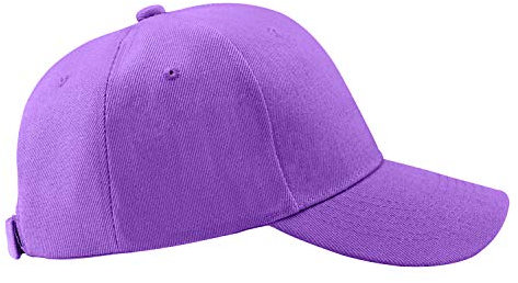 Aikowener Herren Kappe Baseball Cap,Sommer Unisex Baseballhute Outdoor Verstellbar Erwachsenen Basecap Classic Sport Hüte Sonnenschutz Guard Mütze (lila, One Size)