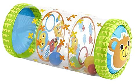 Aufblasbare Babyroller Neugeborenen Krabbelrolle Und Stehtraining - Training Baby Step Das Perfekte Sensorische Spielzeug Für Die Frühe Entwicklungsaktivität Zentrum Des Babys - (48x22cm) / (200g)