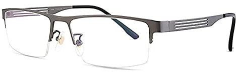 CAOXN Ultraleichte Progressive Multifokale Photochrome Lesebrille Aus Reinem Titan, Hochauflösende Anti-Ultraviolett- / UV400-Dioptrien +1,0 Bis +3,0 Sonnenbrille,Grau,+1.50