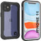 Punkcase for iPhone 11 Waterproof Case [Maximus Series] [Slim Fit] [IP68 Certified] [Shockresistant] Clear Armor Cover with Screen Protector | Ultimate Protection for iPhone 11 (6.1) [White]