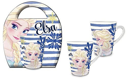 empireposter Disney - Frozen - ELSA - Tasse Keramik Kaffeebecher - ca. 320 ml in Geschenkverpackung