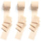 CHUQING Geschenkband Chiffon 3,8cm x 6M Schleifenband Festival Bänder Dekoband für Hochzeit, Taufe und Geburtstag Geschenke,3 Rollen