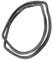 Oven Lower Main Oven Door Seal for Zanussi 3873370005