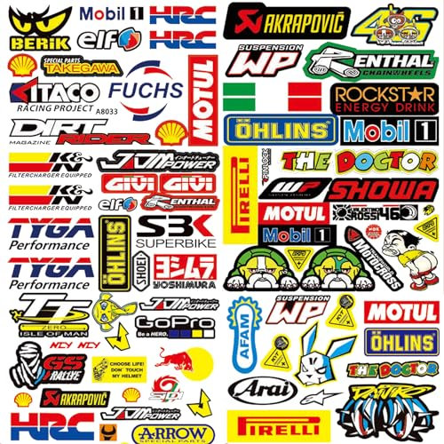 3 Bilder Sponsoren Aufkleber Set Motocross Aufkleber Helm Aufkleber Motorrad Geeignet FüR Autoaufkleber Motorradaufkleber, Mountainbikeaufkleber, Skiaufkleber, Helmaufkleber, Kofferaufkleber