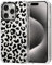 MOSNOVO für iPhone 15 Pro Hülle – Durchsichtige, schlanke, stoßfeste TPU+PC-Handyhülle, [6,6 Fuß Fallschutz/Anti-Abziehen] - Schwarzer Leoparden-Print
