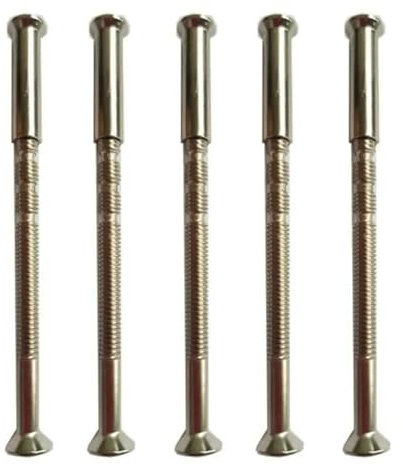 DHAEY 50pcs Snap-Off Anti-Theft Cuttable Screws Fixings M4 X 60mm Door Handle Spare Parts