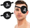 2 Stück Piraten-Augenklappe 3D Verstellbare Elastische Augenklappe mit Schnalle Erwachsene Medizinische Augenmaske Komfortable Einzelne Augenmaske für Korrektur Amblyopie Faule Schielen Cosplay