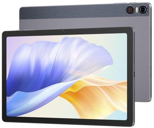 Cubot TAB 50 - Tablet 10,4 2K FHD+, 8 GB e 256 GB, fotocamera 13 MP, batteria 7500 mAh, Android 13, processore OctaCore, grigio