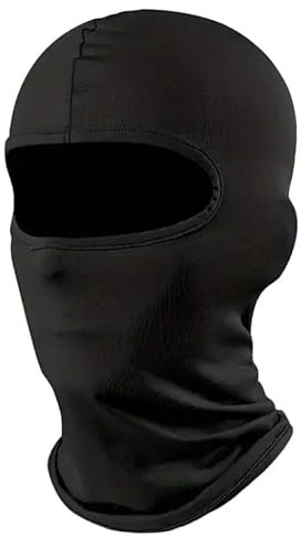 Black Balaclava/Ski Face Mask/Motorcycle Cycling Neck Warmer