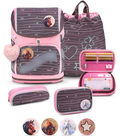 Belmil Smarty Plus Premium Schulranzen Set 405-51/P/S (Mint 2)