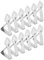 12 Pièces Pince Nappe,Table de Exterieur Attache Accroche Pinces Exterieure à Clips Feuille Fixation Nappes Attaché Clip Bloque Cloth,pour Picnic Extérieure Tablecloth Holder Jardin Strap Epaisse