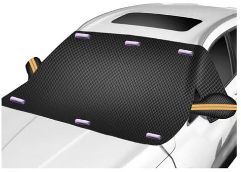 Frontscheibenabdeckung, für VW Touran 2016-2023 2024 2025 Auto Windschutzscheiben Abdeckung Eisschutzfolie Faltbare Auto Zubehör,B