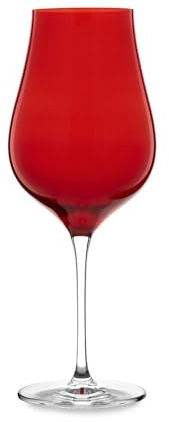 Fade Set 6 Calici vino rosso in vetro Limosa moderni 650 ml