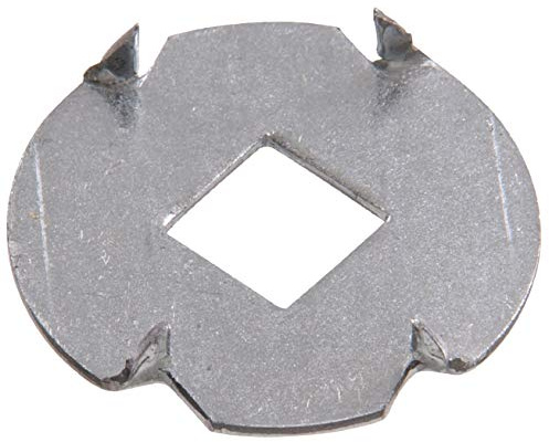 Hillman 290302 Galvanized Anti-Turn Washer (3/8) | High-strength steel, serrated design grips soft wood plastic or aluminum to help prevent rotation in fastening applications