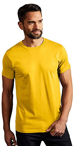 Premium T-Shirt Herren, Gelb, XL