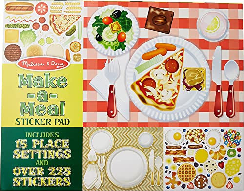 Make a Meal Sticker Pad [Toy] 4193 and Melissa & Doug