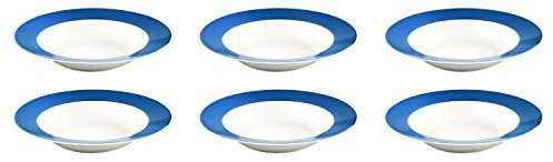 Flirt by Ritzenhoff & Breker Doppio Indigo-Blau Suppenteller-Set 6tlg.