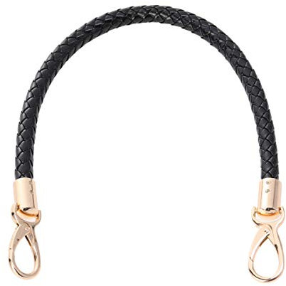 SUPVOX Pu-Leder Handtasche Griffe Ersatz Geldbörse Riemen Gold Spring Buckle Handtasche Tasche Brieftasche Straps 52 cm