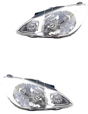 Halogen Scheinwerfer Set links & rechts Hauptscheinwerfer Frontscheinwerfer H4 mit Elektromotor für Model i10 PA