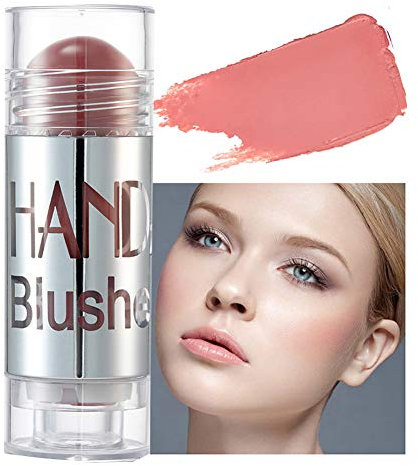 GL-Turelifes Blush Stick Blush Cream Feuchtigkeitsspendende, Highlighter & Trimmen Rouge Pen, Glanz- und Stimmungsaufhellendes Rouge Stick Wangen Make-up (#3)