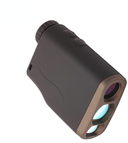 Golf Rangefinder with Slope On/off,1000m Laser Rangefinder, 9 Functions with Flag Pin Lock Pulse Vibration Distance/speed/angle Scanning Measurement, 6x Magnification, Competition Legal Rangefinder