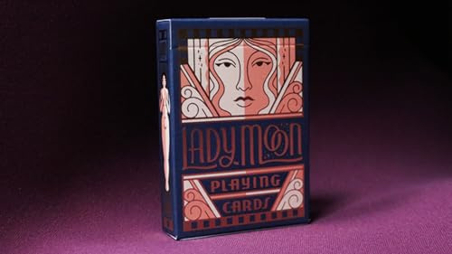 Murphy's Magic Supplies, Inc. Lady Moon (V2) Playing Cards by Art of Play, Great Gift For Card Collectors