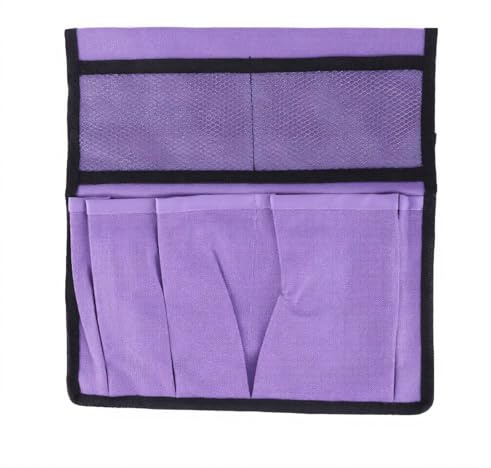 AMONIDA Werkzeugtasche, Garten-Kniebank-Werkzeug-Aufbewahrungstasche, 30x19x0,5cm 600D-Oxford-Stoff Große Kapazität Garten-Werkzeugtasche für Holzbearbeitung(Lila)
