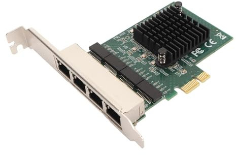 4 Port PCIe Netzwerk Karte, Gigabit PCIe NIC für Realtek 8111F Chipsatz, Gigabit Ethernet PCIe X1 Netzwerks Chnitt Stellen Karte, NIC Adapter Server Netzwerk Karte