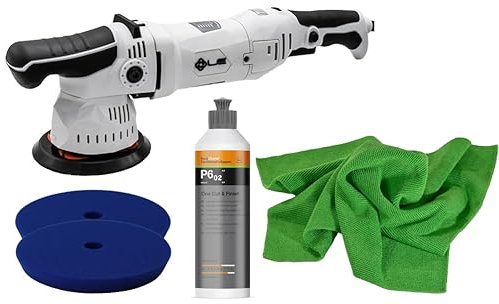 ADVANTUSE - Poliermaschinen Set - Liquid Elements T3000 V3 125mm 12mm Hub 750 Watt mit Zubehör