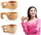 Gigicial Traditionnel Kuksa Tasse En Bois, Tasses à Thé Fait à la Main Naturellement Bois Tasse D'eau Pour Boire, Vin, Lait, Café, un Excellent Ajout à Votre Famille Camping Matériel De(Style 1)