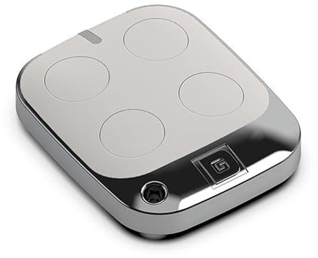 Mando de Garaje DOORGATE Silver 4 Canales 433 MHz emissor para Motores Doorgate portas automatismos cancelas seccionales