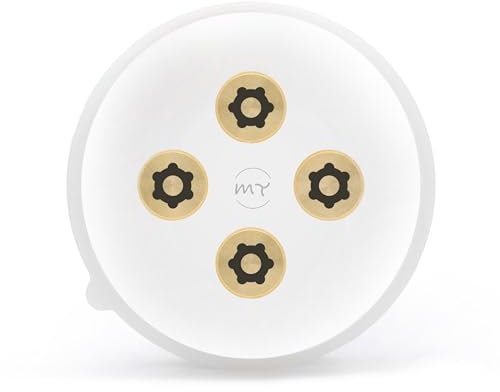My Trafile - Trafila Linea Pro N°402 Gargati Veneti in POM con inserti professionali compatibile con Philips Pasta Maker Avance/7000 series