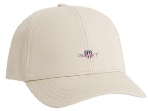 GANT Unisex High Shield Cotton Twill Cap Baseballkappe, Putty, Einheitsgröße EU