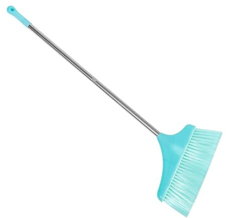 BCOATH Besen Mit Langem Griff Für Draußen Haushaltsreinigungsbesen Aus Edelstahl Bodenwischer Für Zuhause Und Büro Praktisches Reinigungswerkzeug