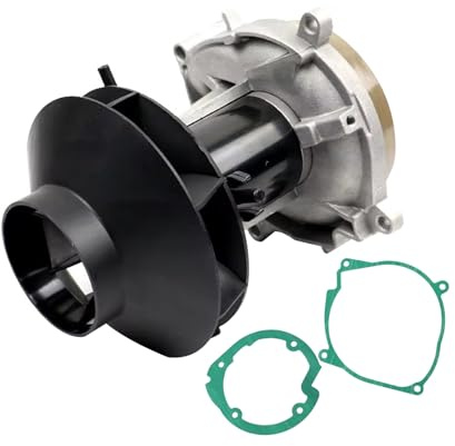 Inscrip Auto Gebläsemotor, 12V Auto Heizung Gebläse Lüfter Motor Montage mit Dichtungen, Verbrennungsluft Ventilator Heizung Standheizung Ersatz für Eberspacher Webasto Heizungen (12V 5KW)