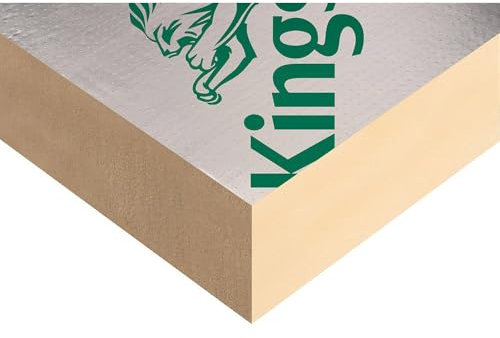 Kingspan / Ectotherm / Celotex P.I.R Insulation 50mm x 2400mm x 1200mm (8ft x 4ft) Insulation Boards (10)