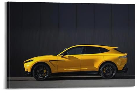 WPHSFX Luxuriöses SUV-Poster für DBX 707 Sport-SUV, Auto-Poster, dekorative Malerei, Leinwand, Wandposter und Kunstdruck, moderne Familienschlafzimmer-Dekoration, Poster, 60 x 90 cm