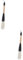 PHENOFICE 2St Schreibpinsel kaligraphiestift calligraphy kalligraphie set Kalligraphie-Werkzeug Sumi-Pinselstift großer Kalligraphiepinsel große Kalligraphie Natürliches Hanfstroh
